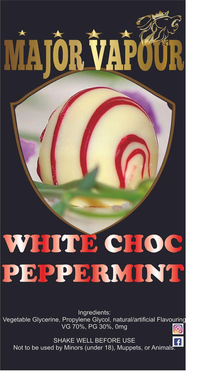 White Choc Peppermint | Major Vapour