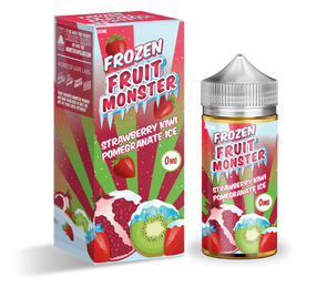 Frozen Fruit Monster Strawberry Kiwi Pomegranate Ice | Major Vapour